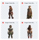 Magical Dragon Tamer Model Overlays