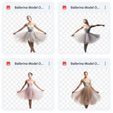 Magical Ballerina Model Overlays