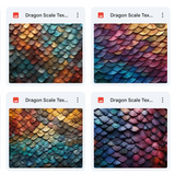 Magical Dragon Scale Textures