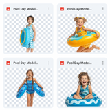 Magical Pool Day Model Overlays
