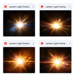 Magical Lantern Light Overlays