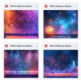 Witchy Balance Beam Background Bundle
