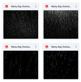 Magical Rainy Day Overlays