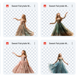 Magical Sweet Fairytale Model Overlays