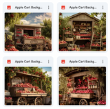 Apple Cart Background Bundle