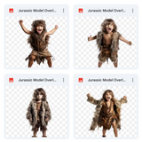 Magical Jurassic Model Overlays