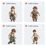 Magical Puddle Hopping Model Overlays