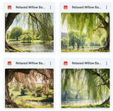 Relaxed Willow Background Bundle