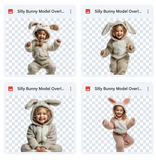 Magical Silly Bunny Model Overlays