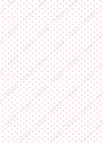 Girl Pink Dots Announcement Template