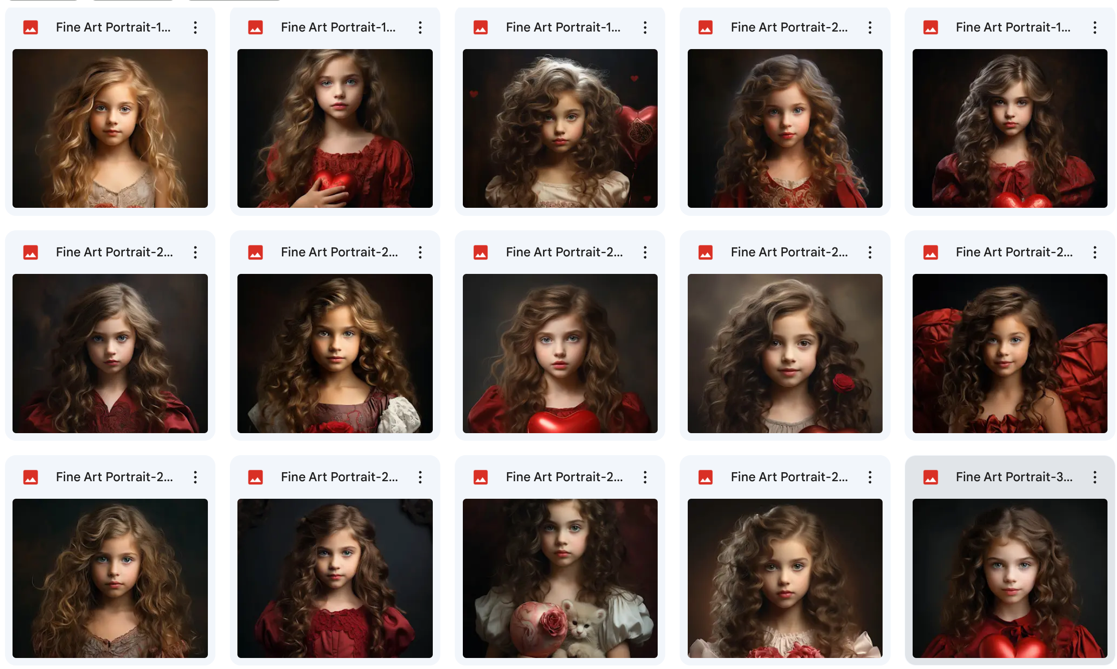 Valentine's Fine Art Portrait Asset Pack - Meg Bitton Productions