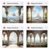 Palace Arches Background Bundle
