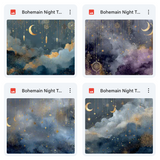 Magical Bohemian Night Textures