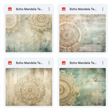 Magical Boho Mandela Textures