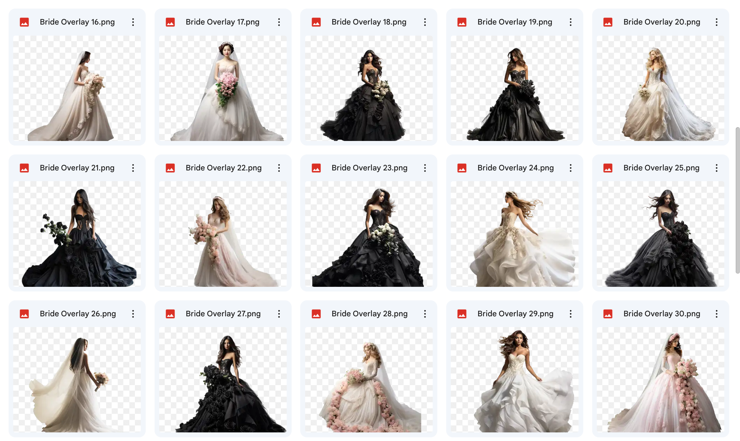 Magical Bridal Asset Pack - Meg Bitton Productions