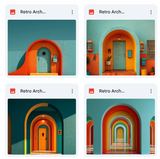 Retro Arch Background Bundle