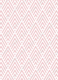 Girl Modern Triangles Announcement Template