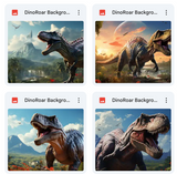DinoRoar Background Bundle