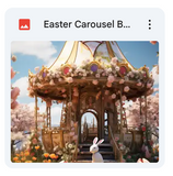 Easter Carousel Background Bundle