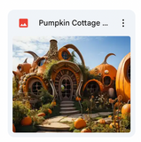 Pumpkin Cottage Background Bundle