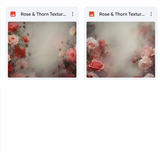 Magical Rose & Thorn Textures