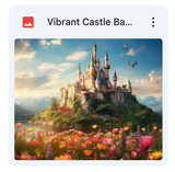 Vibrant Castle Background Bundle