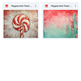 Magical Peppermint Twist Textures