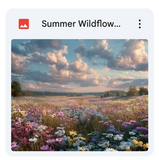 Summer Wildflowers Background Bundle