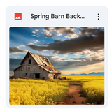 Spring Barn Background Bundle