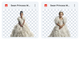 Magical Swan Princess Model Overlays