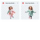 Magical Rainy Day Model Overlays