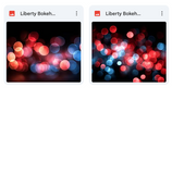 Magical Liberty Bokeh Overlays