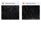 Magical Rainy Day Overlays