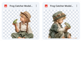 Magical Frog Catcher Model Overlays