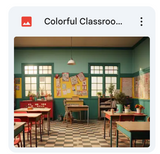 Colorful Classroom Background Bundle