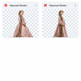 Magical Rapunzel Model Overlays