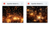 Magical Sparkler Bokeh Overlays