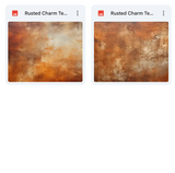 Magical Rusted Charm Textures