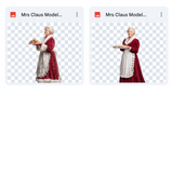 Magical Mrs Claus Model Overlays