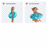 Magical Pool Day Model Overlays