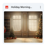 Holiday Morning Background Bundle