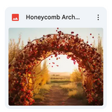 Honeycomb Arch Background Bundle