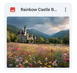 Rainbow Castle Background Bundle