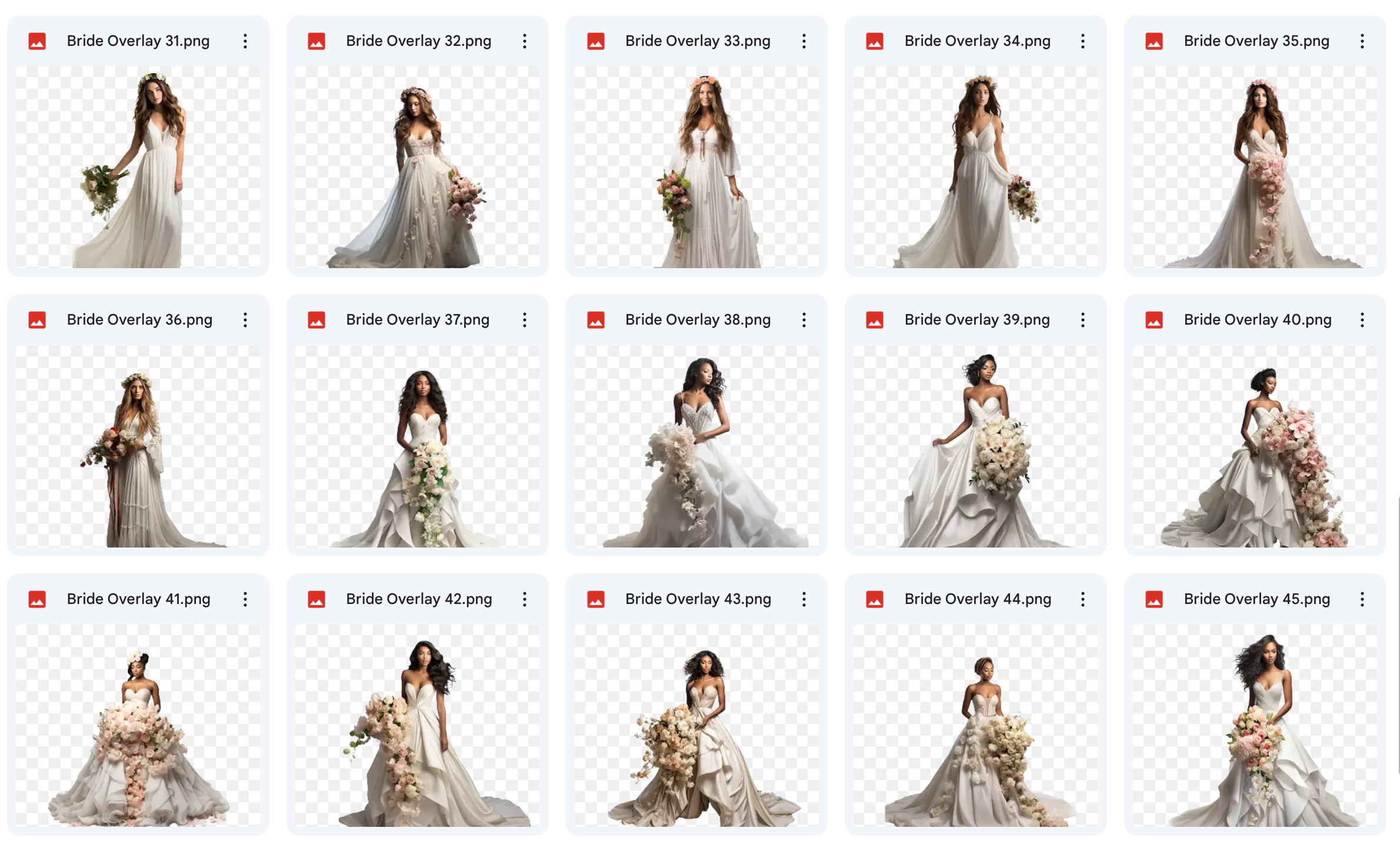 Magical Bridal Asset Pack - Meg Bitton Productions