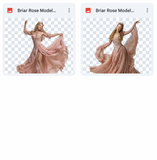 Magical Briar Rose Model Overlays