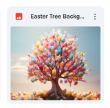 Easter Tree Background Bundle