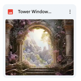 Tower Window Background Bundle
