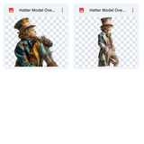 Magical Hatter Model Overlays