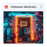 Halloween Wardrobe Background Bundle