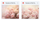 Magical Peonies in Pink Textures